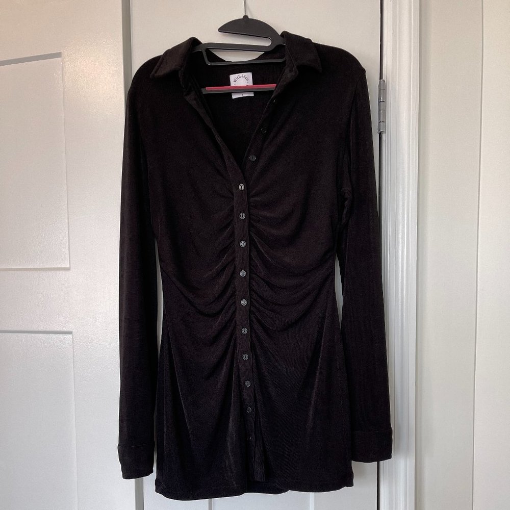 With Jean Andy Dress in Black